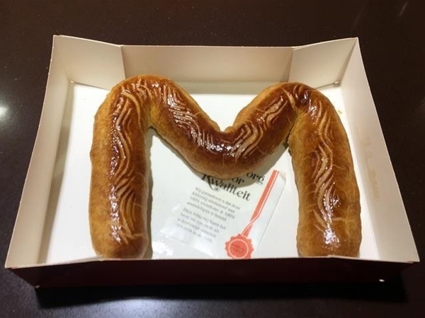 Roomboteramandelletter "M" 500gram